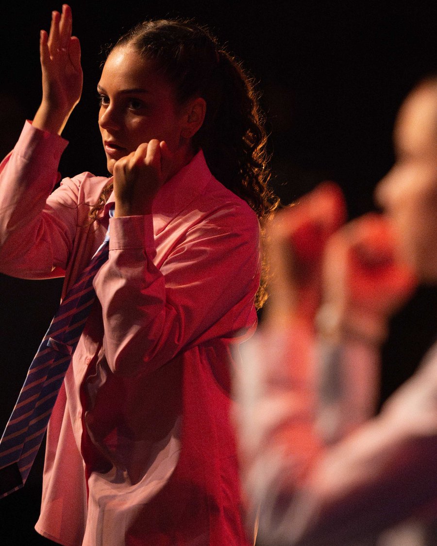 Jeune danseuse en cours de hip-hop — formule 1 cours